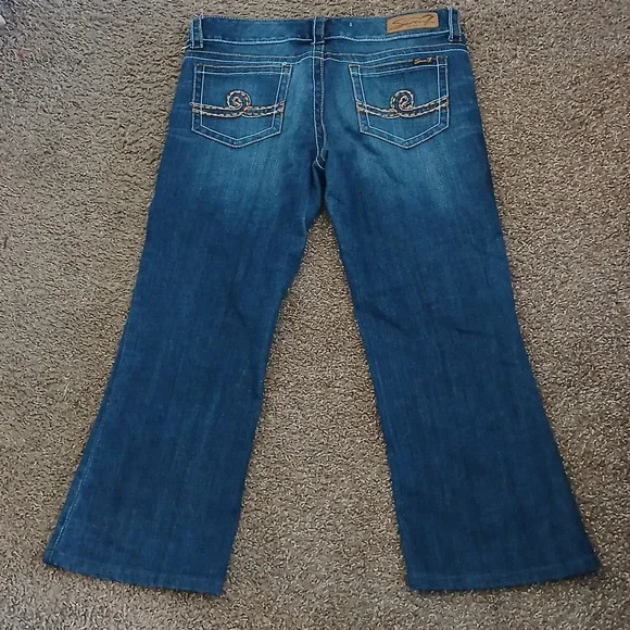 Seven7 denim bootcut jeans size 31 - Picture 6 of 15